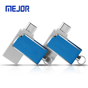 חכם 64G U אחסון עט נהג 32G זיכרון פלאש מקל 16G מיקרו אנדרואיד טלפון 2 ב 1 OTG USB כונן