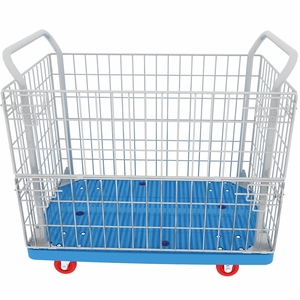 Faltbarer Transport wagen aus Stahl 300kg Plattform wagen für Lager