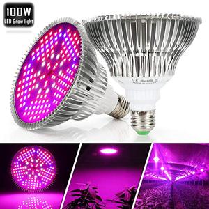 หลอดไฟ LED เติบโต E27 100วัตต์สเปกตรัมเต็มรูปแบบพืชในร่มดอกไม้ผัก & บานสำหรับไฟ LED 150เรือนกระจกฉ่ำ - Product Image 4