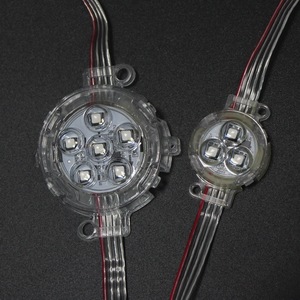 7 pcs SMD5050 dmx o IIC di controllo RGB HA CONDOTTO il modulo pixel luce esterna led dmx modulo - Product Image 3