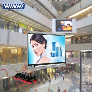 Trung tâm mua sắm kỹ thuật số biển màn hình pop phương tiện truyền thông máy nghe nhạc đẩy nút quảng cáo kỹ thuật số - Product Image 2