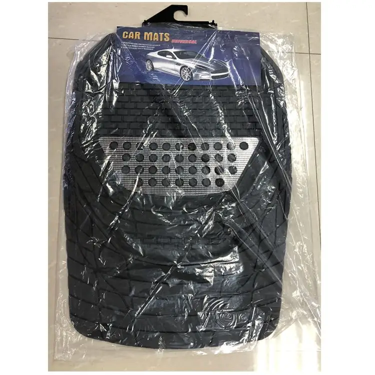 Alfombrilla antideslizante para coche, alfombrillas universales de alta calidad, PVC y aluminio, venta al por mayor