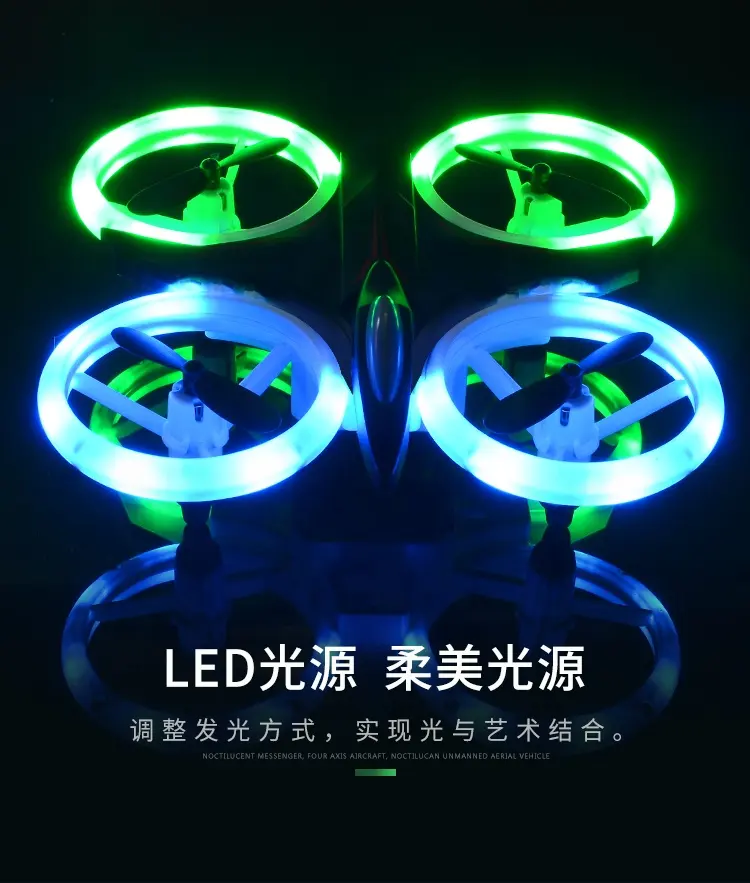 2,4G MINI FLIEGEN DORNE MIT LED SHINNING LICHT, 2,4G FLIEGEN QUADCOPTER MIT HÖHE STEUERUNG, HEIßE FLYING DRONE