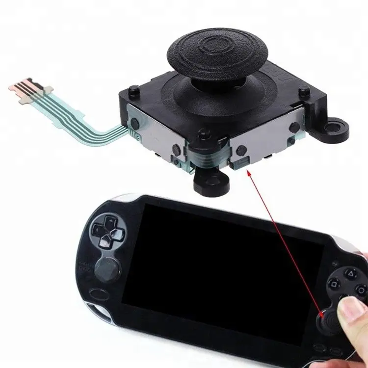 3D Analogico Console di Gioco Joystick Pulsante Pad Bastone per PS Vita PSP PSV 2000