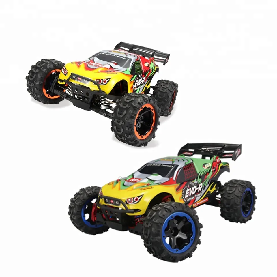 brushless truggy EVO-R 2.4G power big wheels cross-country rc car 1/8 scale for kids