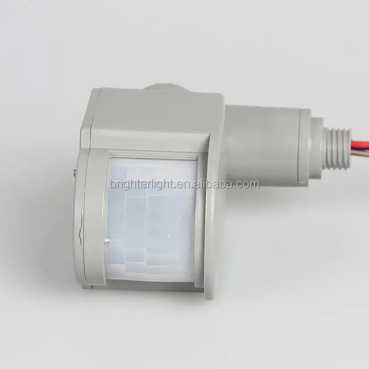 Interruptor de sensor de movimiento PIR, luz LED, DC 36V-48V-260V