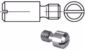 M1.2 M1.6 m2 m2.5 M3 M4 M5 M6 DIN 927スロットショルダーネジ - Product Image 5