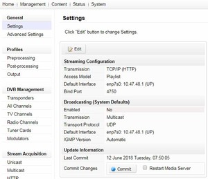 TBS Kylone IPTV Server software headend Encoder Transcoder Software gebäude niedrigen kosten iptv system für Hotel IPTV