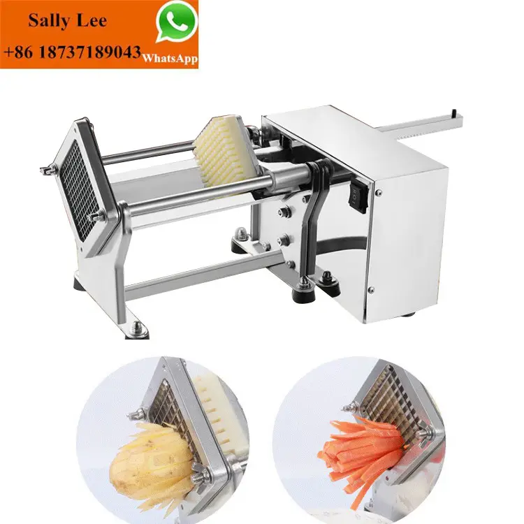 Frieten Aardappel Crisp Cutter Snijden Maken Machine