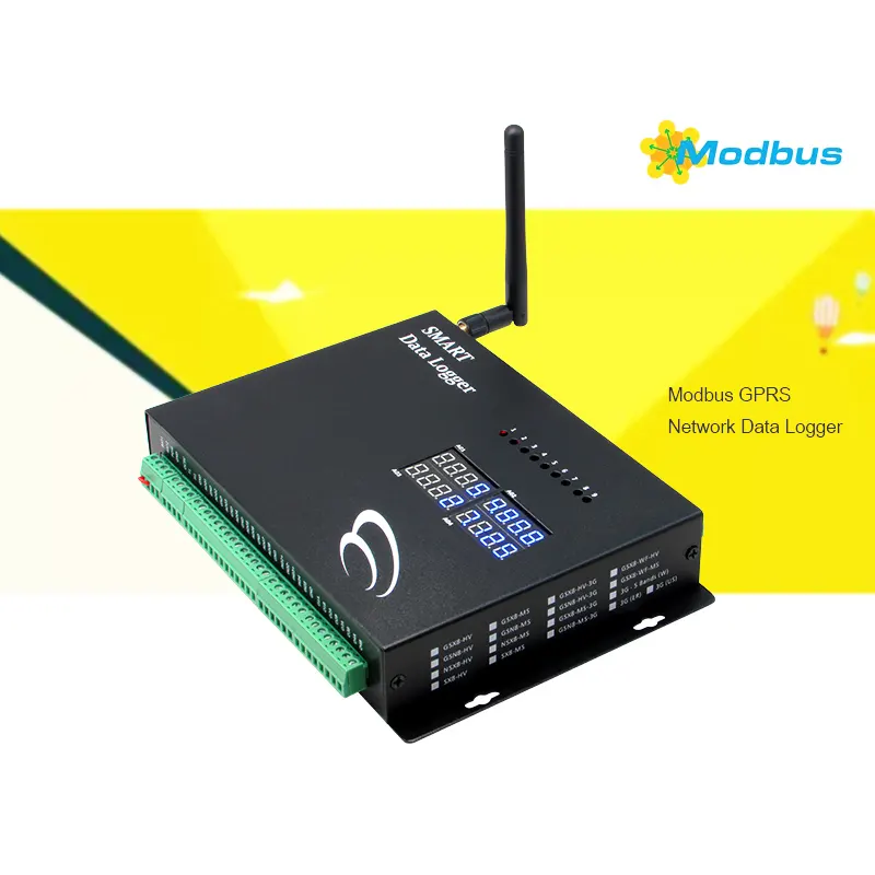 rs485 Ethernet GPRS Telemetry modbus i/o analog output rtu data logger pulse counter modbus modbus gateway