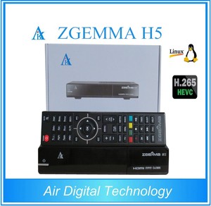 Receptor Satélite combinado ZGEMMA H5 Enigma 2, compatible con H.265/HEVC DVB-S2 + T/T2/C - Product Image 2
