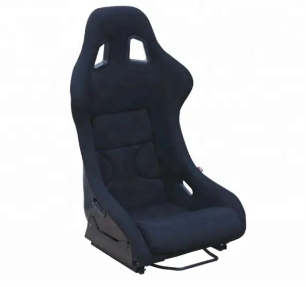 JIABEIR-cubo de fibra de carbono para Simulador de coche, accesorios para simulador de vehículo Sim, asientos de carreras, tela negra brillante, gamuza, 1022