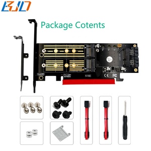 M2 NVME SATA固态硬盘的M2 NGFF Msata至PCI-E 3.0 4X转换器适配器卡 - Product Image 6