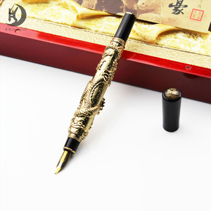 RCJH-668 中国着名品牌金hao 龙钢笔豪华企业礼品重金属书法签字笔