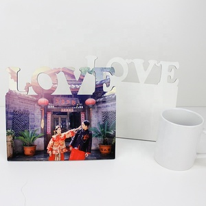 ยี่ห้อใหม่ภาพไม้ตกแต่งผนังตารางเครื่องประดับ A4 ช่องว่างระเหิด Mdf Monoblock กรอบ