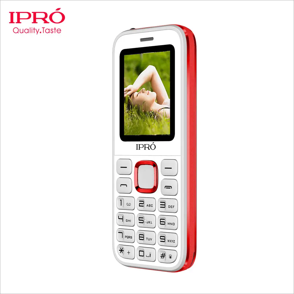 IPRO telefono portatile con Certificato CE FCC semplice bar phone 1.8 pollici shenzhen telefono cellulare fornitore