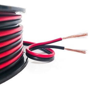 Customized BC TC OFC CCA Pure Silver Twisted 2 Core Transparent Rohs Monitor Speaker Cable <strong>Wire</strong> for Sound Audio 100m/Roll Price - Product Image 2
