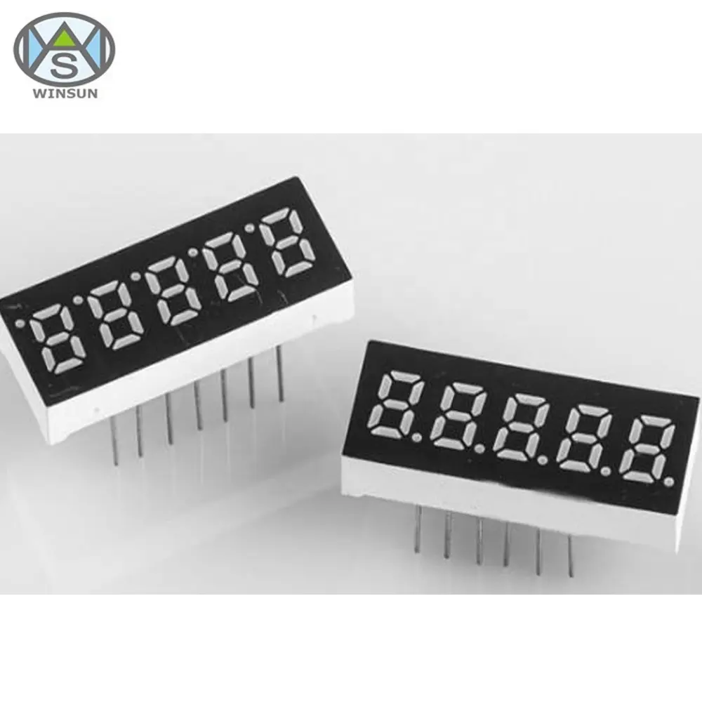미니 0.23 인치 다섯/5 디지털 레드 7 세그먼트 LED 디스플레이 의료 장비