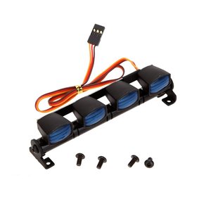 1/10 RC รถประสิทธิภาพสูง LED Light Bar สีฟ้า - Product Image 2