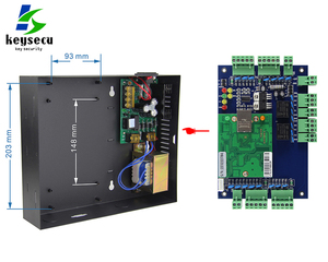 Keysecu Kostenlose SDK-Software TCP/IP WEB-Sicherheits netzwerk Tür zugangs kontroll platinen system Doppeltür steuerung Wiegand Panel
