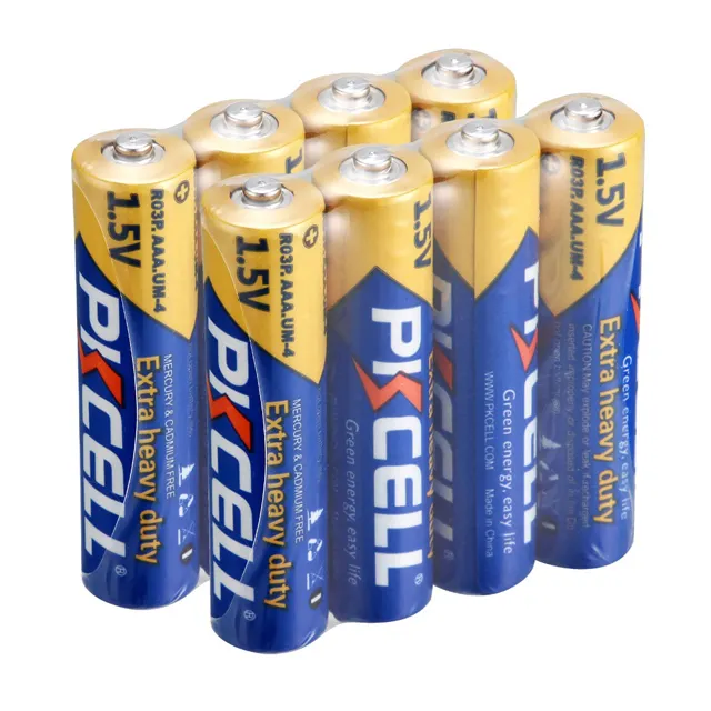 3 jahre haltbarkeit zink carbon batterie aaa r03 um-4 trocken batterie
