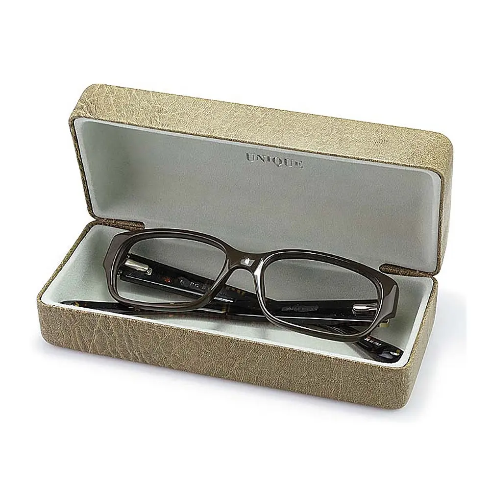 Étui à lunettes de soleil de sécurité multiple personnalisé boîte à lunettes en métal charnière
