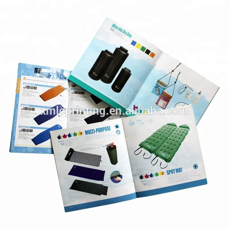 Film Laminated Outdoor Products Catalogues Printing