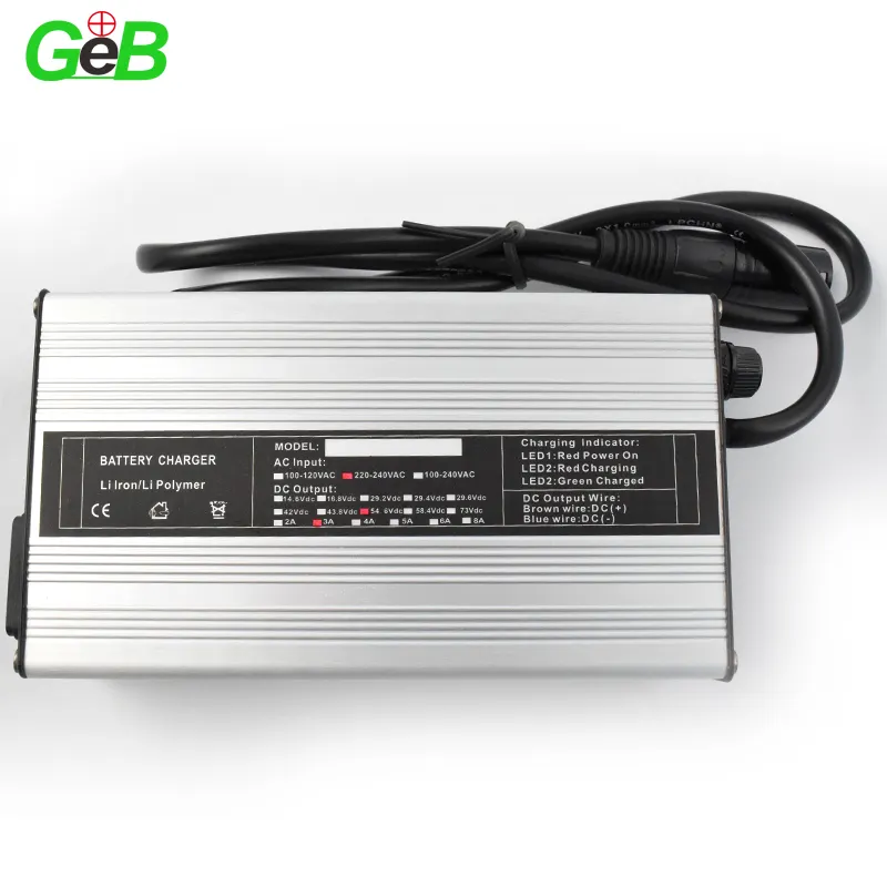 48V 10Ah electric bicycle battery charger
