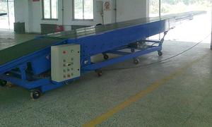 Móvil equipaje paquete stock cartón contenedor de carga descarga transportador/extensible telescópica cinta transportadora