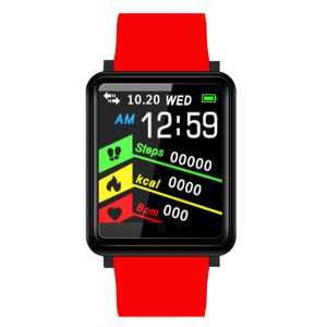 חדש <span class=keywords><strong>F1</strong></span> חכם צמיד לב קצב דם לחץ כושר Tracker BT חכם להקה