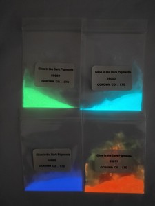Karanlık araba sprey floresan pigment fosfor pigment boya otomatik boyama için