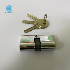 KEYI Hardware 60mm Security Cylinder Door <strong>Lock</strong> Core <strong>with</strong> <strong>Computer</strong> <strong>Keys</strong> Zinc Brass Cylinder - Product Image 3