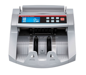 Multi Currencies Money <strong>Counting</strong> and Detecting Machine Bill Counter LCD Display Cheap Price and Good Quality 2108D UVMG - Product Image 3