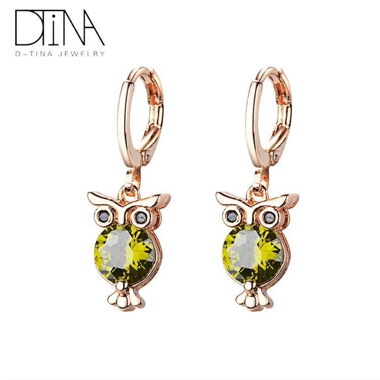 DTINA-pendientes de diseño de búho para mujer, Accesorios de belleza, nuevos modelos