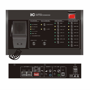 ITC IP-Netzwerk Klasse D Verstärker drahtlos adressierbares Brand meldesystem pa va System für BGM Feueralarm und Sprach alarm - Product Image 1