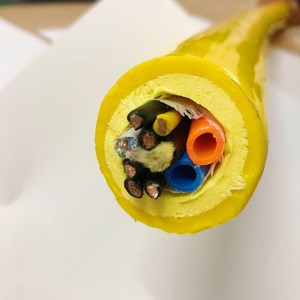 Cable Umbilical Rov Correa 4 núcleos con 3 par trenzado Rov Drones Cable