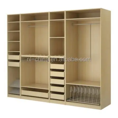 Decoración navideña rta, gran oferta, 11,11, venta al por mayor, material de construcción de Hangzhou, armario de dormitorio, armarios de madera