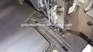 Gc737f / FS תינוק מנעול שלושה חוט תעשייתית <span class=keywords><strong>Overlock</strong></span> מכונת תפירה
