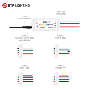 Волшебный цвет sp110e sp105e sp107e sp108e, приложение для смартфона, Wi-Fi, музыкальный светодиодный контроллер - Product Image 6