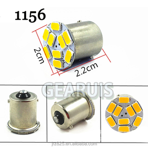 Wholesale <strong>12V</strong> <strong>S25</strong> 1156 BA15S BAU15S 1157 BAY15D 9 SMD 5630 <strong>LED</strong> Ice Blue Car Auto Turn Signal Light Brake Light Reverse Light - Product Image 3