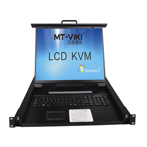 19英寸IP液晶KVM交换机VGA 16端口，MT-VIKI 1U机架KVM控制台抽屉远程ip，IP液晶KVM交换机 - Product Image 6