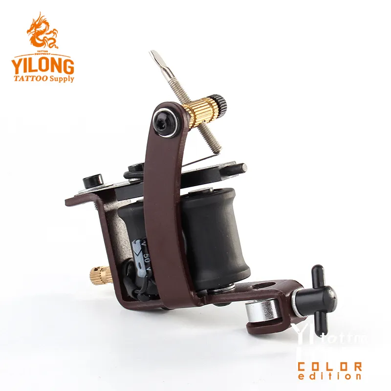 Macchina del tatuaggio del ferro di Yilong utilizzata per la macchina del tatuaggio della bobina foderata e Shader