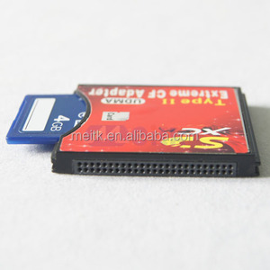 极端SD <span class=keywords><strong>MMC</strong></span> SDXC至CF II型内存存储闪存卡适配器