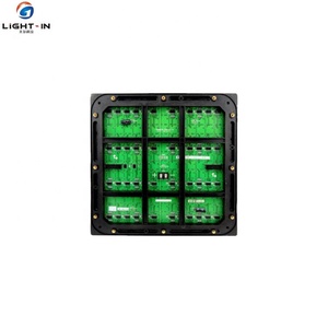 Dip 346โคมไฟ P16สีจอแสดงผล Led กลางแจ้ง P16โมดูล Led