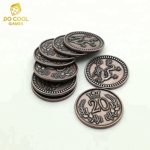 工厂自定义旧金属美元令牌为棋盘游戏 - Product Image 2