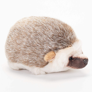 热销野生动物软毛绒动物刺猬毛绒玩具