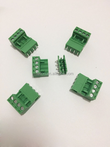 Equivanlent phoenix MSTB 2,5, tipo de tornillo, bloque de terminales, cable a placa, conector verde - Product Image 6