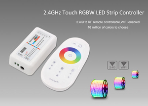 หน้าจอสัมผัสแบบไร้สาย LED RGBW Strip RF คอนโทรลเลอร์โดยรีโมทคอนโทรลสำหรับ5050 RGBWW Strip Lighting 4ช่อง3ช่อง - Product Image 6