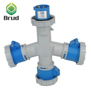 High Quality 230v Blue <strong>16a</strong> 3 Poles 6h Ip67 Waterproof Multi-function Industrial Socket Industrial <strong>Plug</strong> and Socket - Product Image 2