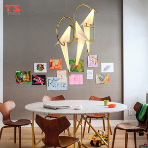 Unique <strong>Design</strong> <strong>Led</strong> Pendant Lamp Living Room Gold Birds Pendant Lamp Pendant Light Kitchen Island - Product Image 4